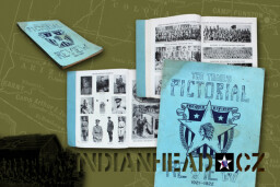 INDIANHEAD.CZ IM50007 US 2ID INTER-WAR MEMORY BOOK THE TRAILS PICTORIAL SECOND DIVISION REVIEW 1921-1922